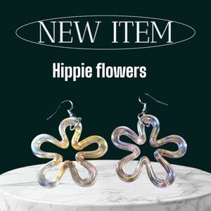 Hippie Flower Earrings